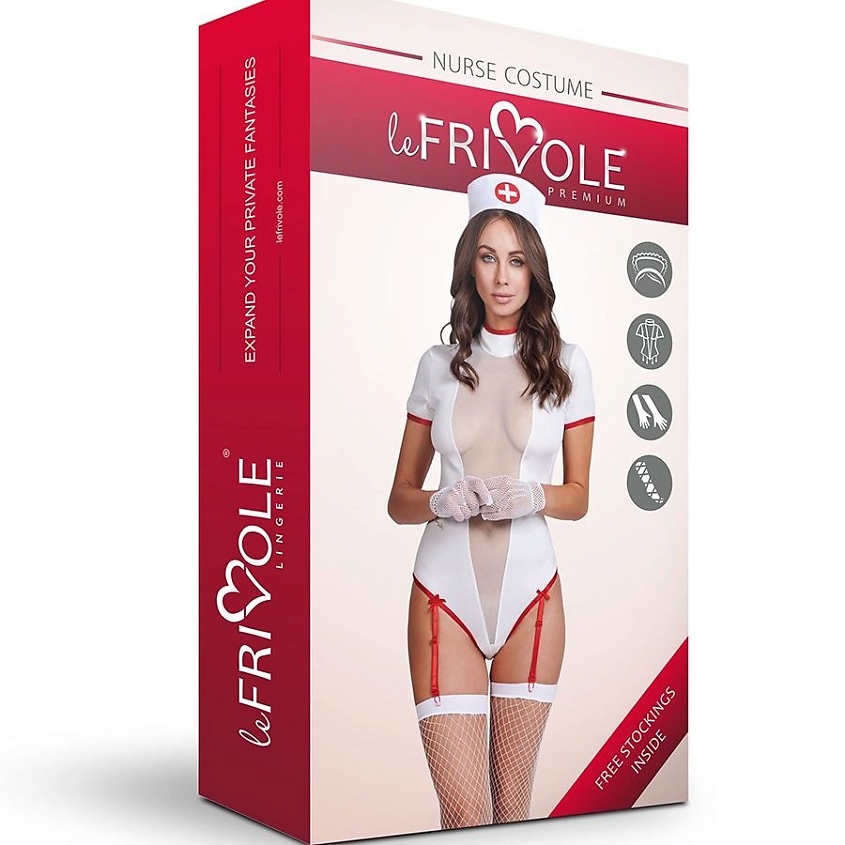 Изображение товара LE FRIVOLE Костюм Личной медсестры, цвет: Белый, размер: 50