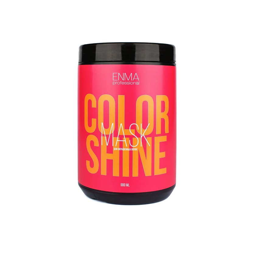 Изображение товара Маска для окрашенных волос ENMA Color Shine 900 мл для защиты и восстановления структур Изображение товара Маска для окрашенных волос ENMA Color Shine 900 мл для защиты и восстановления структур