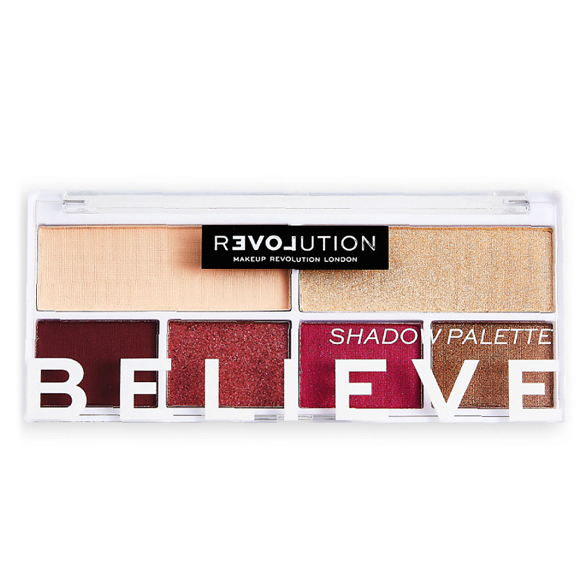 Изображение товара Палетка теней для век RELOVE REVOLUTION Colour Play Believe Shadow Palette 6 оттенков