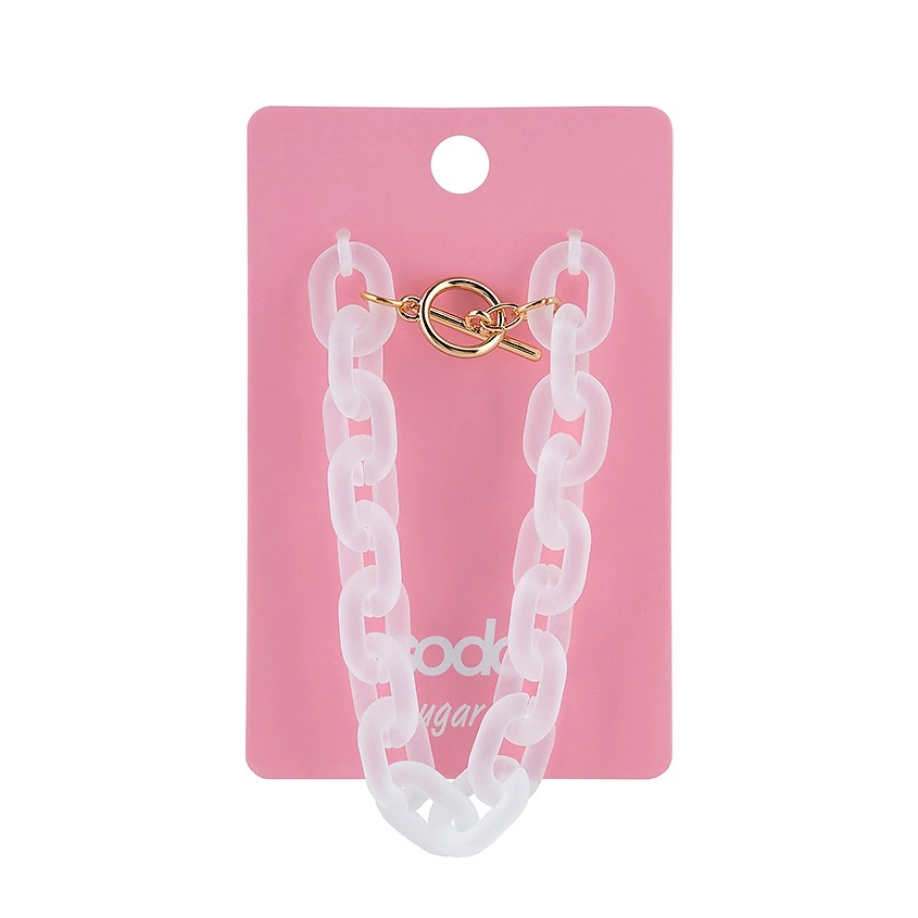 Изображение товара SODA Браслет TRANSPARENT CHAIN #sugargem, 1 шт.