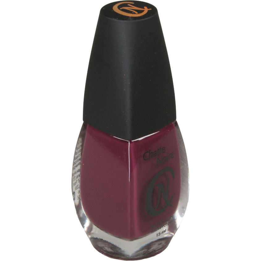Изображение товара Лак для ногтей CHATTE NOIRE Эмаль Lilac, тон 023 темно-сливовый 15 мл