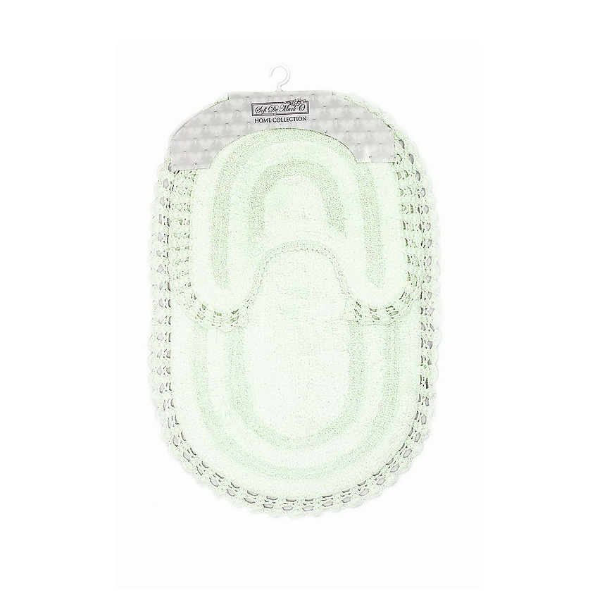 Изображение товара SOFI DE MARKO Набор кружевных ковриков для ванной OLIVIA S и M, ментол