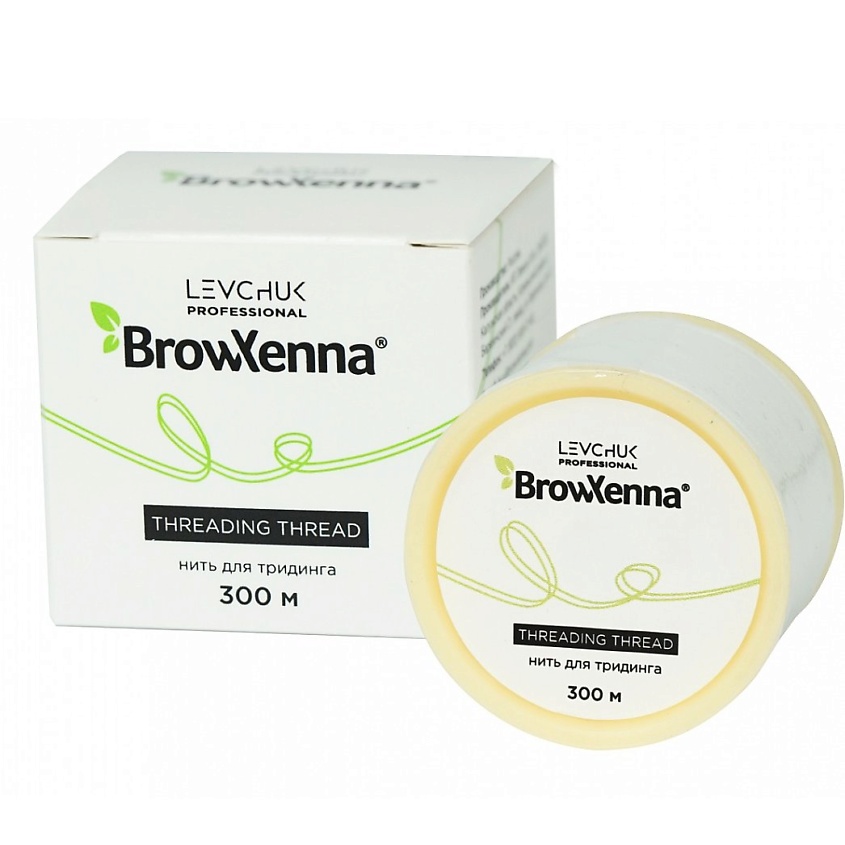Изображение товара BROWXENNA Нить для тридинга бровей профессиональная трейдинг 300 м, 1 шт