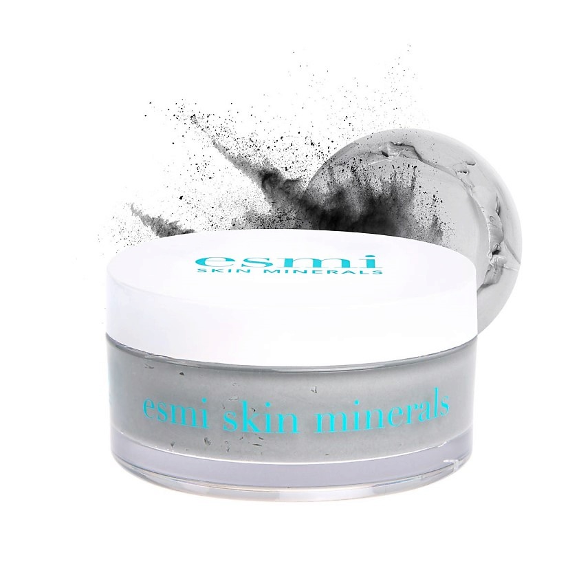 Изображение товара ESMI SKIN MINERALS Маска для лица очищающая и смягчающая Soft Skin Refining Charcoal Clay Mask, 150 мл