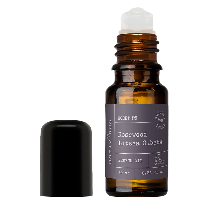 Изображение товара BOTAVIKOS Парфюмированное масло "Розовое дерево-литсея кубеба", 10 мл