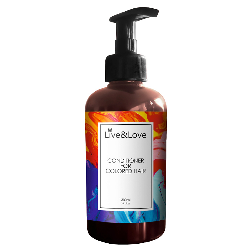Изображение товара LIVE&LOVE FRAGRANCE Кондиционер для защиты цвета окрашенных волос, 300 мл