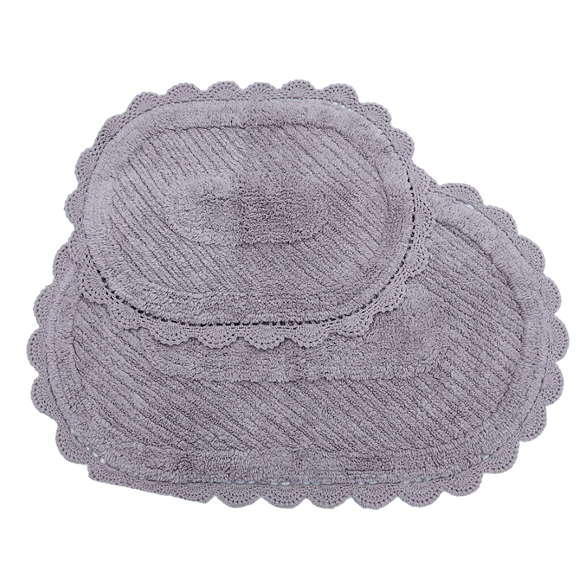 Изображение товара SOFI DE MARKO Набор кружевных ковриков для ванной LAURA S и M, мокко