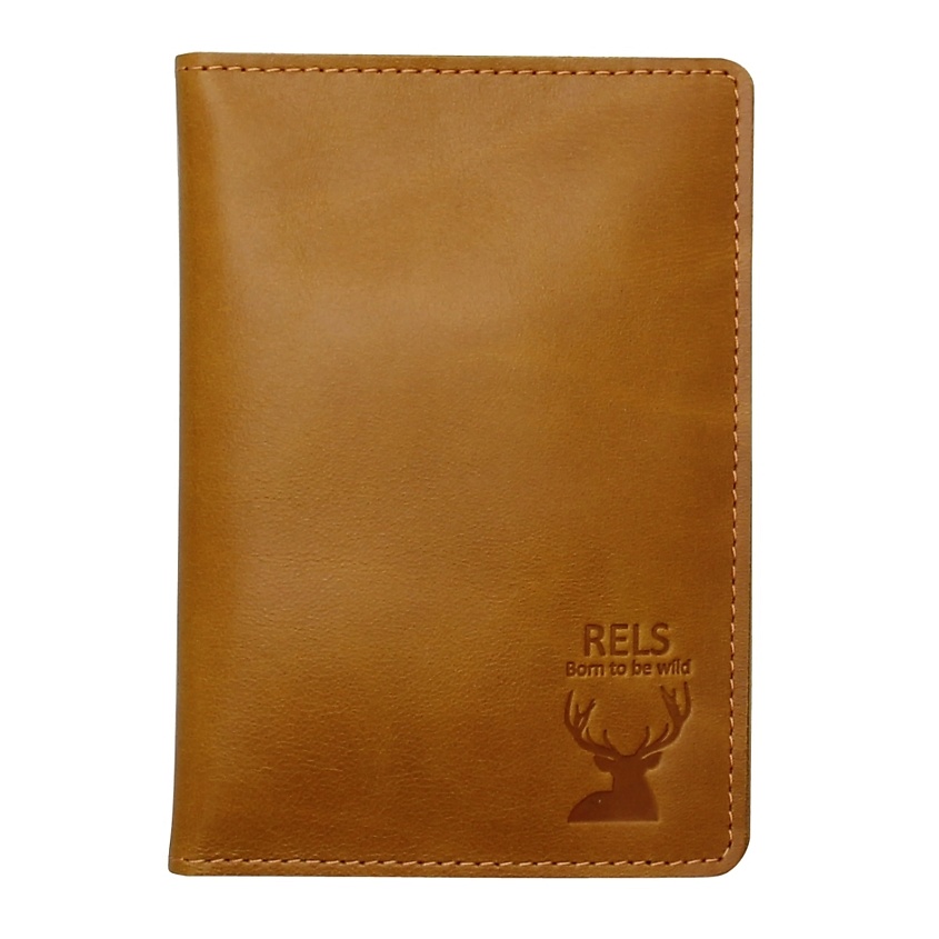 Изображение товара Бумажник водителя RELS Romero Wild из натуральной кожи с прозрачными окнами