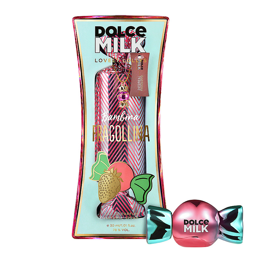 Изображение товара DOLCE MILK Lovely Lollys "Клубничка-невеличка", Парфюмерная вода, спрей 30 мл