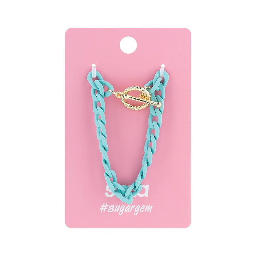 Изображение товара SODA Браслет BLUE CHAIN #sugargem, 1 шт.