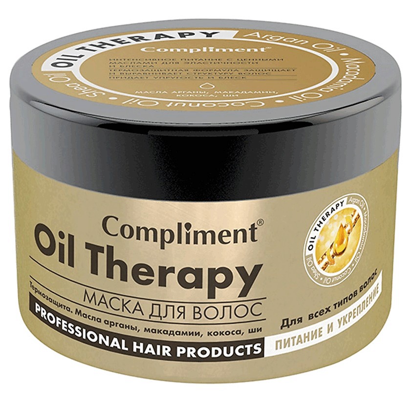 Изображение товара COMPLIMENT Маска для волос Oil Therapy, 500мл