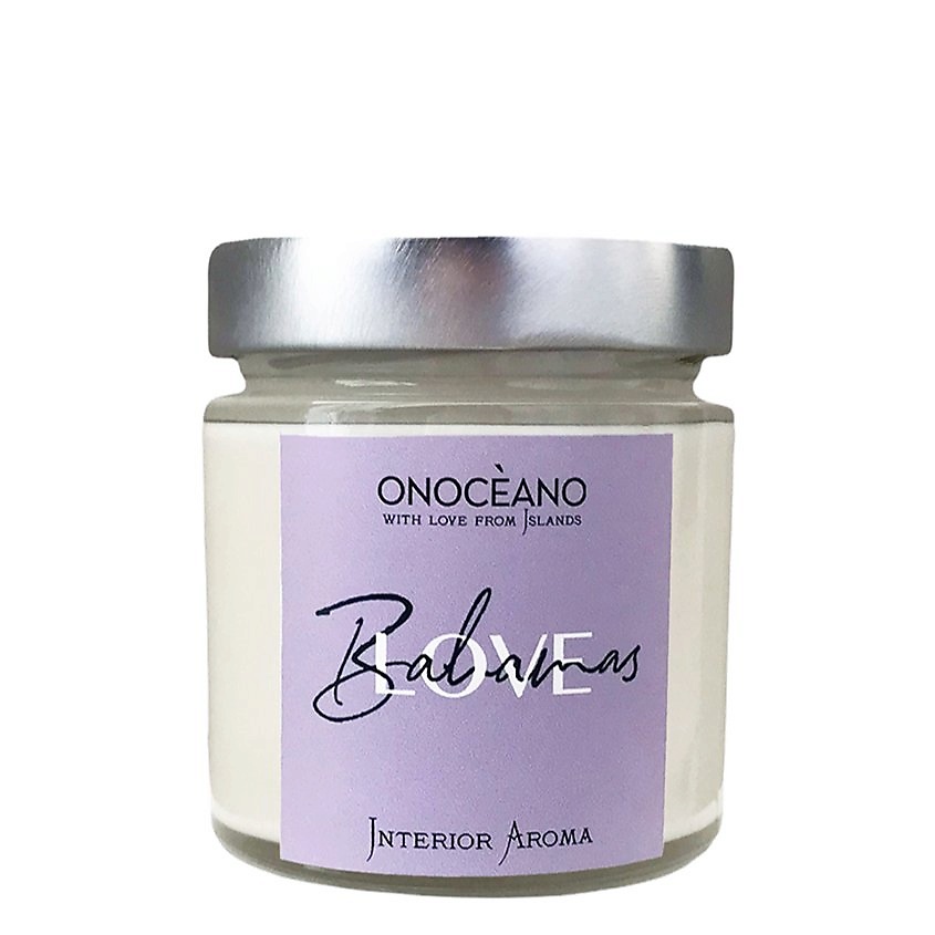 Изображение товара ONOCEANO Свеча ароматическая BAHAMAS, 200 мл