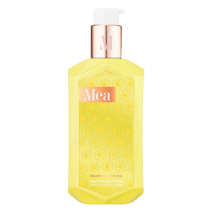 Изображение товара МЕА Молочко для тела с экстрактом жемчуга "Беспечная мимоза", 300 мл игривой заботы