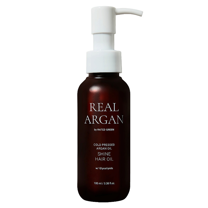 Изображение товара RATED GREEN Масло для сияния волос с маслом арганы Real Argan Shine Hair Oil, 150 мл