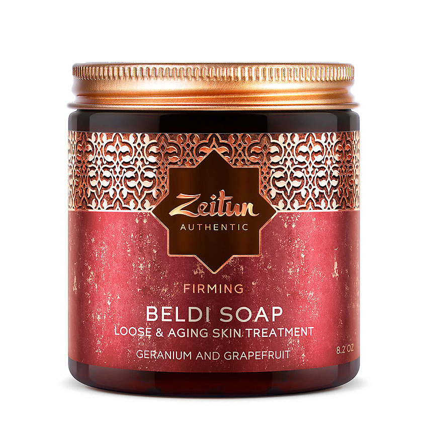 Изображение товара ZEITUN Марокканское мыло Бельди с лифтинг-эффектом "Герань и Грейпфрут" Beldi Soap Firming, 250 мл