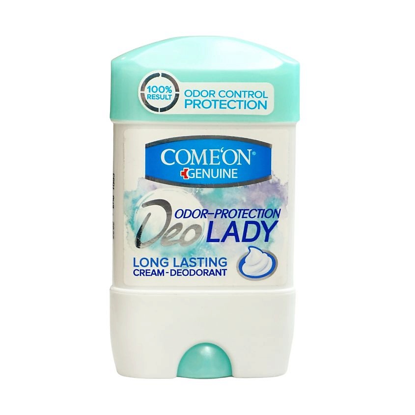 Изображение товара COME'ON Дезодорант-крем с пролонгированной защитой от потоотделения, 75 мл