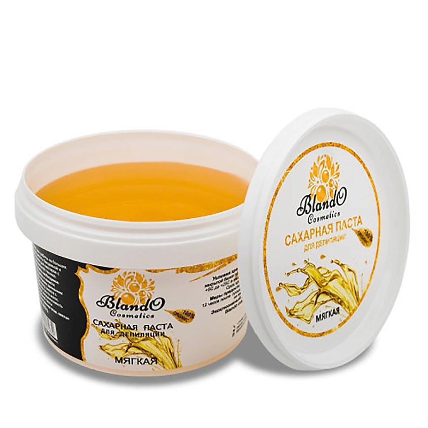 Изображение товара Мягкая сахарная паста для шугаринга Blando Cosmetics 800 г для домашнего использования