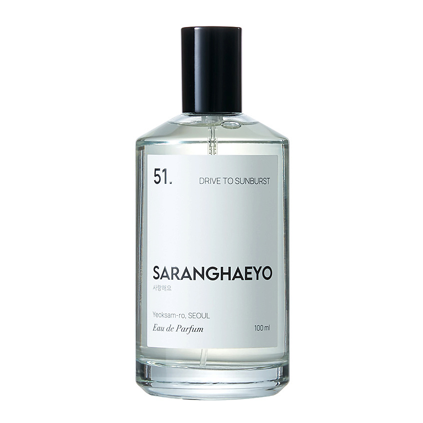 Изображение товара Парфюмерная вода SARANGHAEYO 51 Drive To Sunburst 100 мл свежий цитрусовый аромат