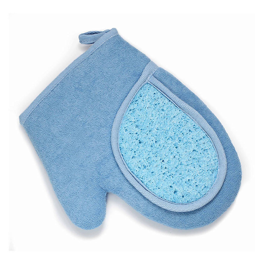 Изображение товара SILVA Мочалка-варежка натуральная хлопок-целлюлоза, 1 шт