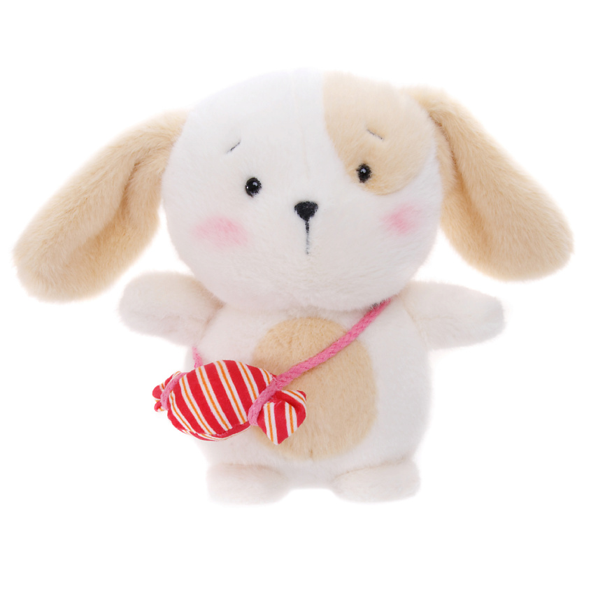 Изображение товара GULLIVER Мягкая игрушка Собачка, 21 см, Бежевый