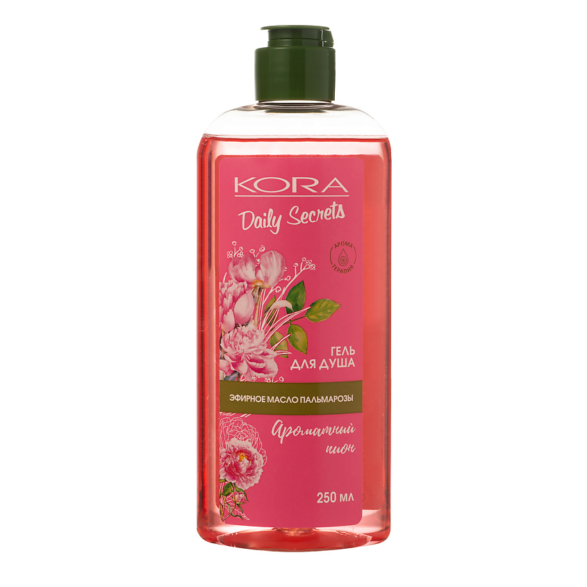 Изображение товара KORA Daily Secrets Гель для душа Ароматный пион, 250 мл
