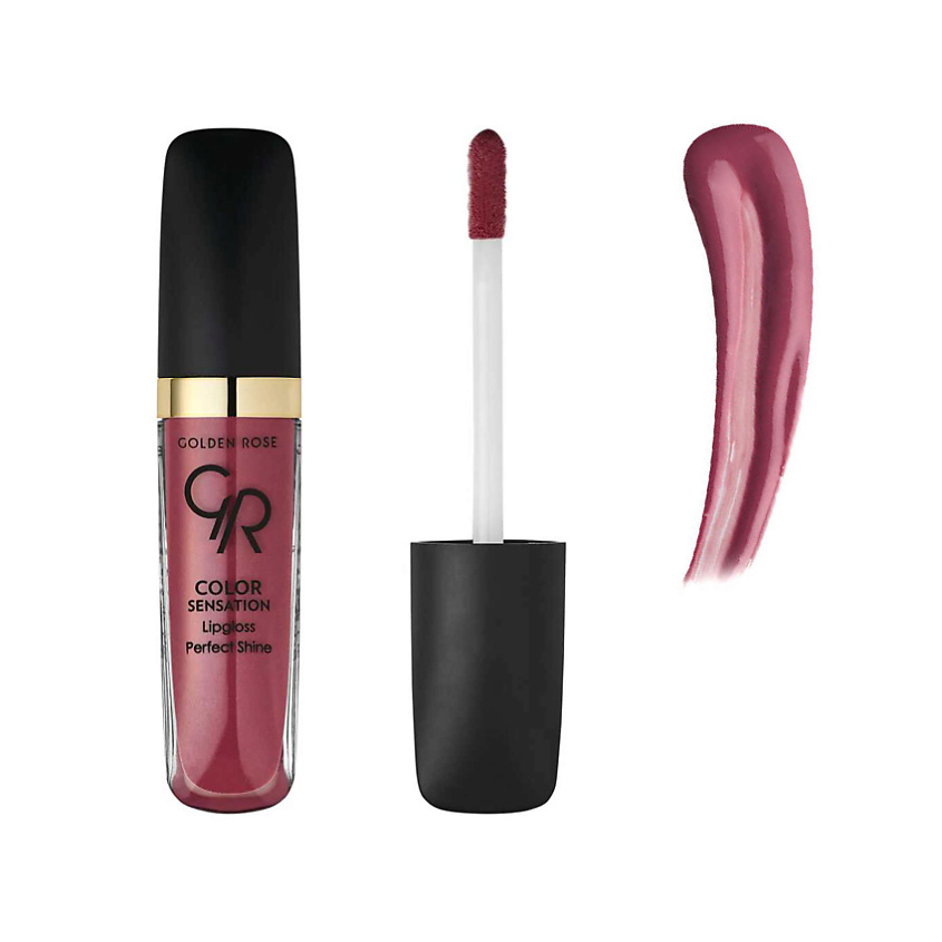 Изображение товара Глянцевый блеск для губ GOLDEN ROSE COLOR SENSATION №120 с эффектами и длительным сиянием