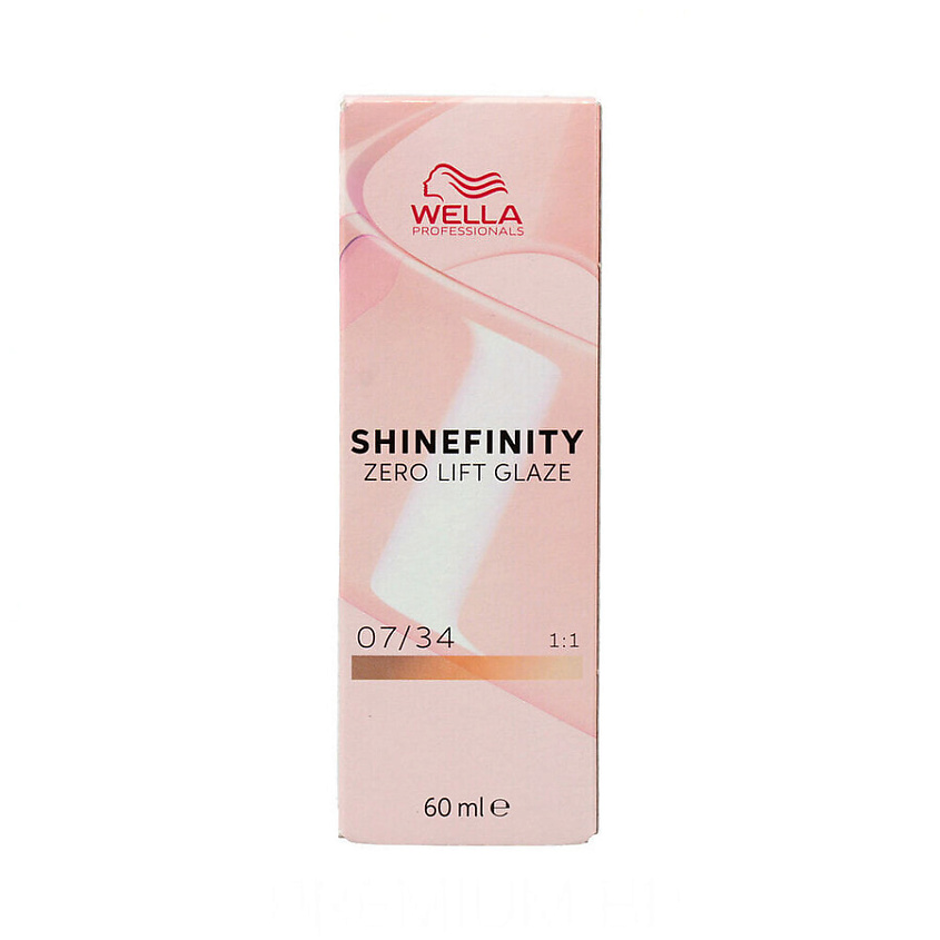 Изображение товара WELLA PROFESSIONALS Перманентная краска Shinefinity color, Nº 07/34, 60