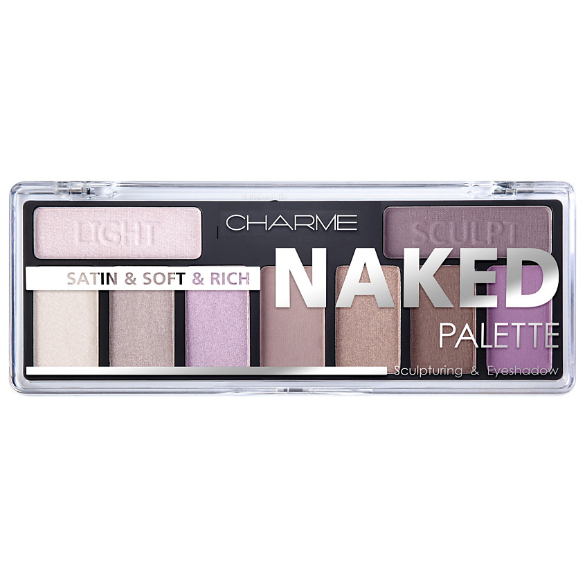 Изображение товара CHARME Палетка теней для век 9 в 1 Сиреневый 904