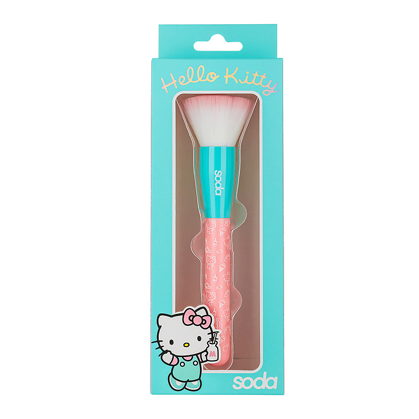 Изображение товара SODA Кисть для пудры HELLO KITTY #cuteadventure, 1 шт