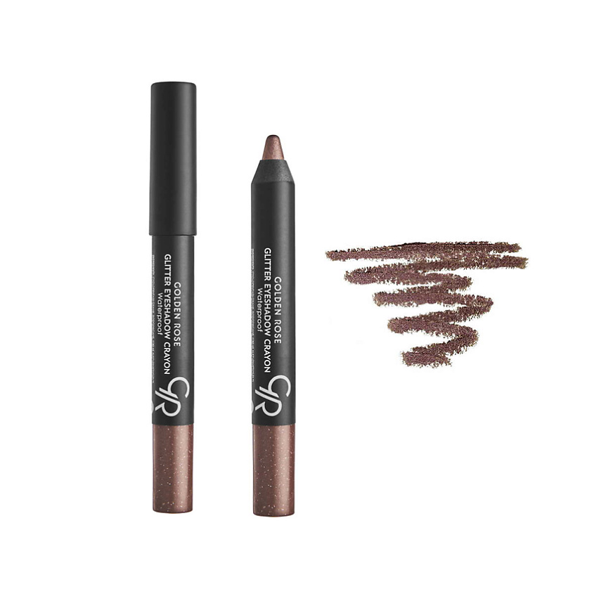 Изображение товара GOLDEN ROSE Тени-карандаш GLITTER EYESHADOW CRAYON WATERPROOF, №54
