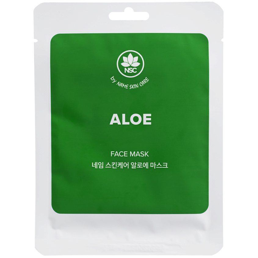 Изображение товара NAME SKIN CARE Тканевая маска для лица Алоэ, 1 шт.