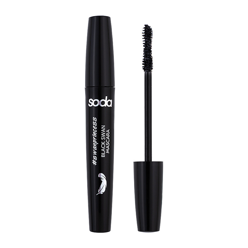 Изображение товара SODA Тушь для ресниц Black Swan Mascara #swanprincess, № 001, 4 г
