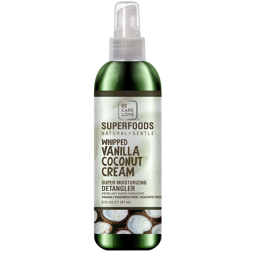 Изображение товара BE CARE LOVE Суперувлажняющее средство для облегчения расчесывания Superfoods, 147 мл