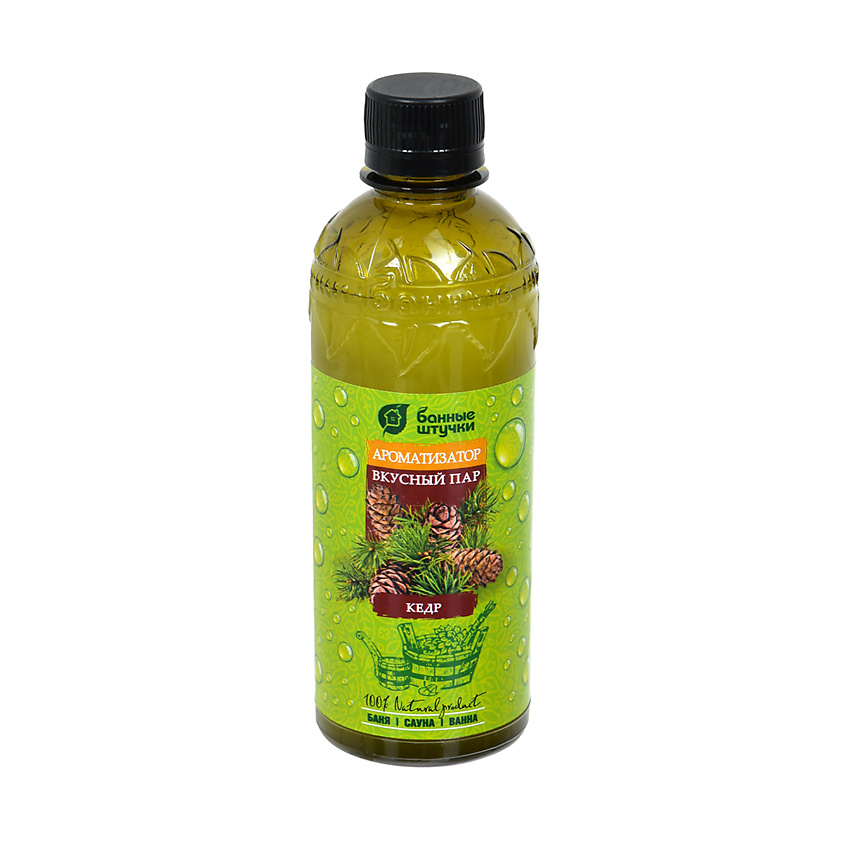 Изображение товара Ароматизатор для бани и сауны вкусный пар кедр 350 мл натуральный эфирный кедр