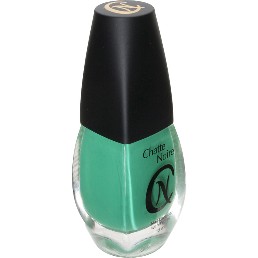 Изображение товара CHATTE NOIRE Лак для ногтей Эмаль Green тон 077 мятный быстро сохнущий без ацетона