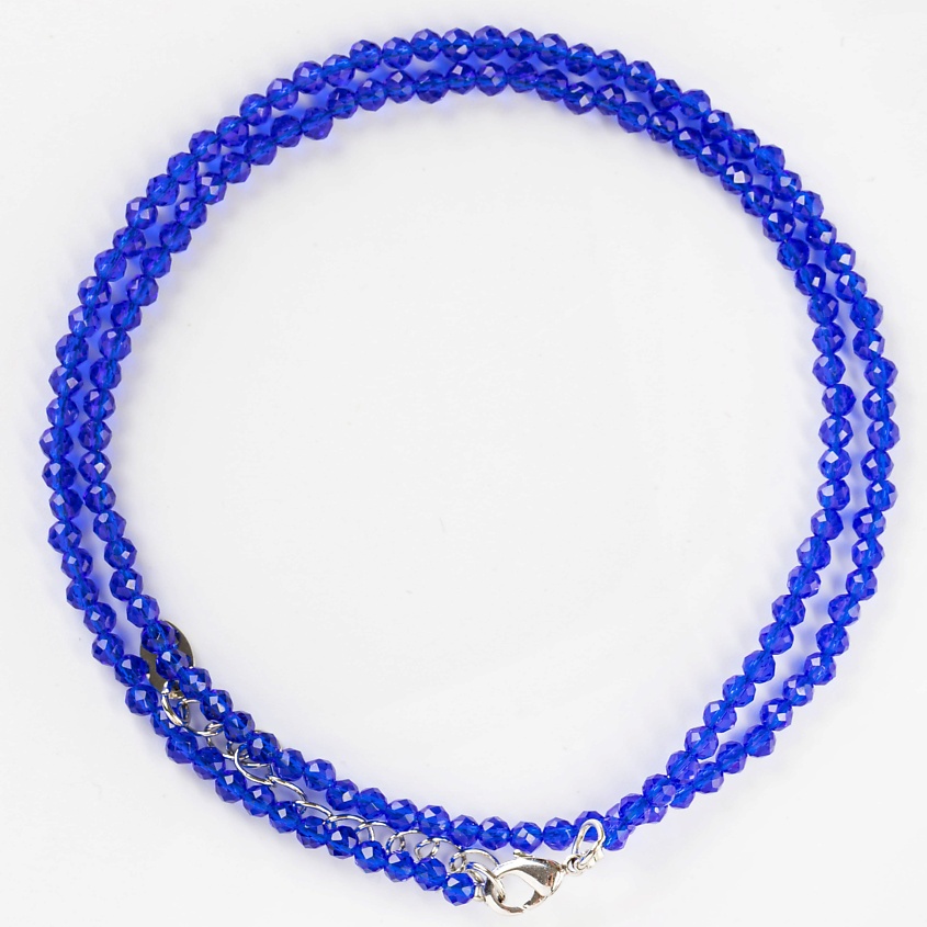 Изображение товара АГАТ-ИЛОНА Колье из шпинели граненной синего цвета, чокер, украшение для женщин