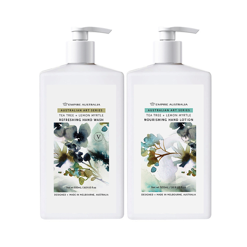 Изображение товара EMPIRE AUSTRALIA Жидкое мыло и лосьон для тела с маслами 500 мл