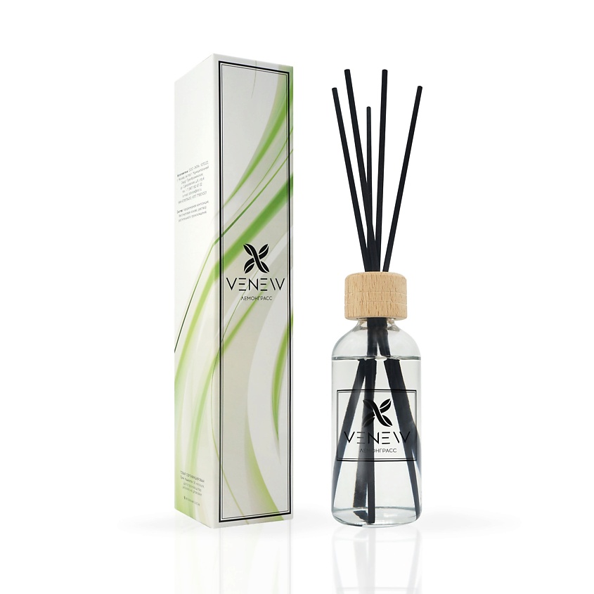 Изображение товара VENEW Диффузор ароматизатор для дома парфюм Лемонграсс 100 мл