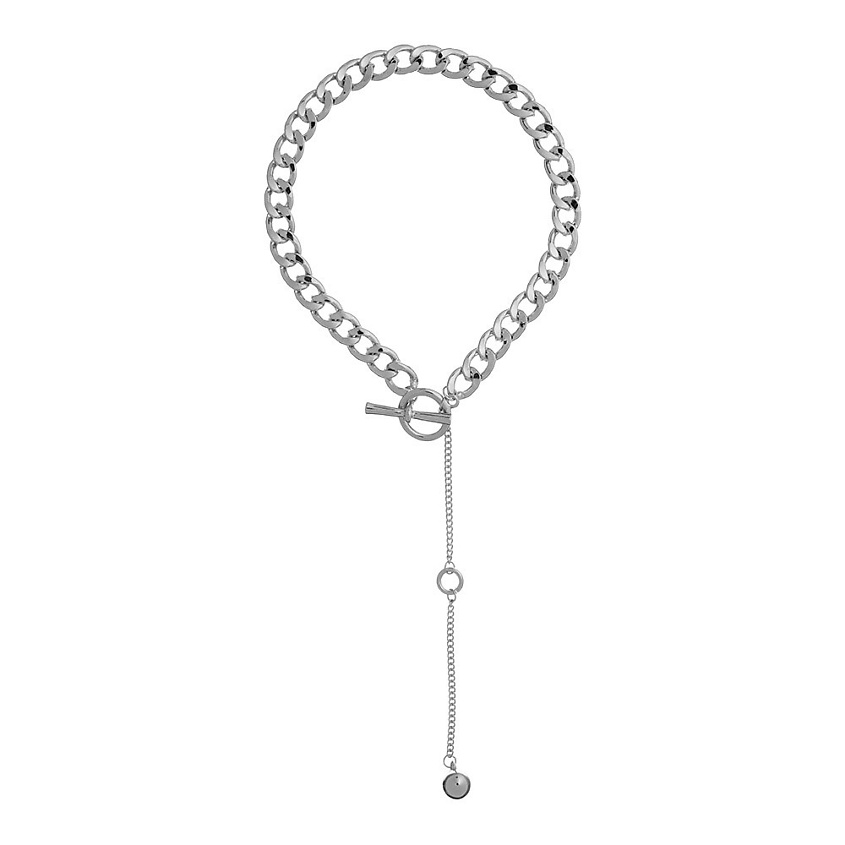 Изображение товара Серебристое колье-чокер UVI JEWELLERY из бижутерного сплава 35 см