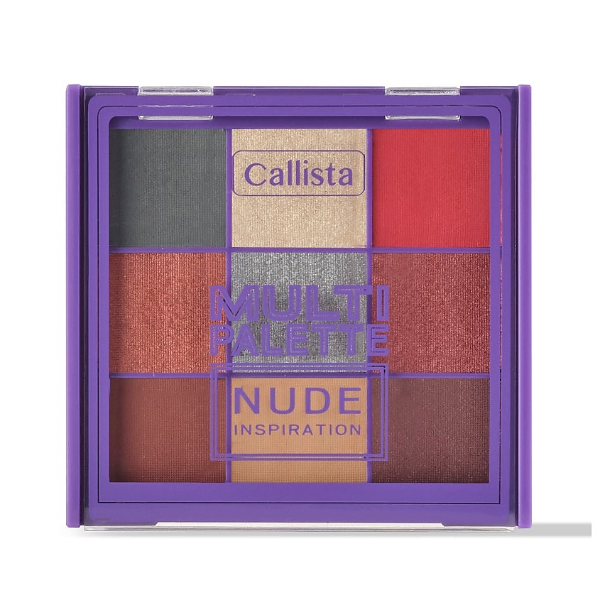 Изображение товара CALLISTA Палетка теней для век Multi Palette, № 102 Нюд Инспирэйшн 9х0,79 г