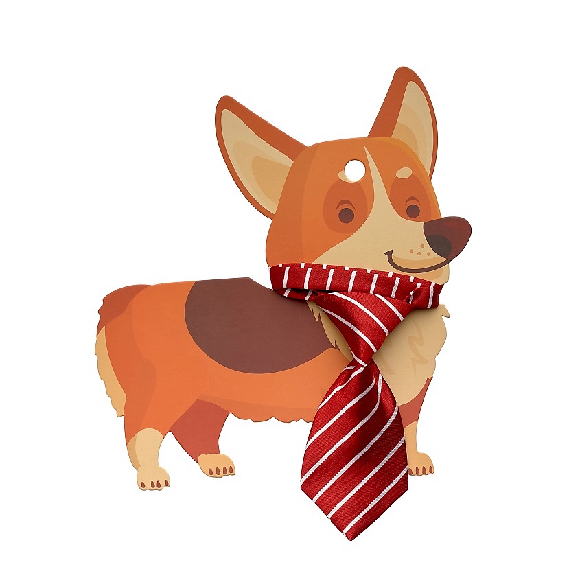 Изображение товара FRIEND OF MINE Аксессуар для кошек и собак RED TIE #FOM_officeplankton, 1 шт.