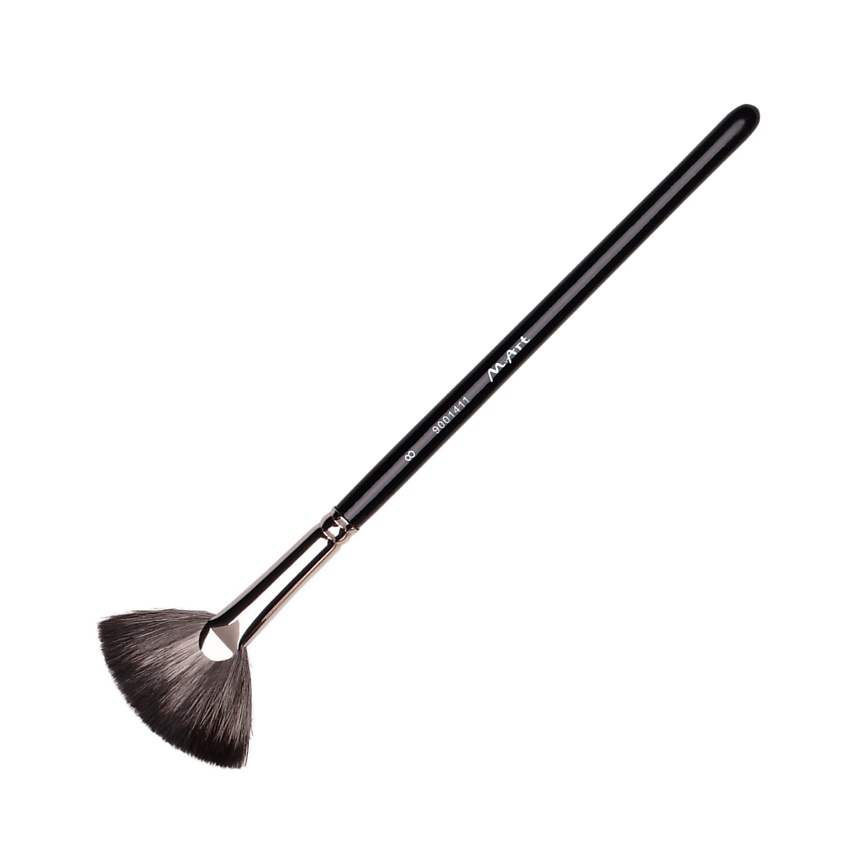 Изображение товара M.ART Кисть для лица № 8 веерная, лиса чернобурая, 1 шт.