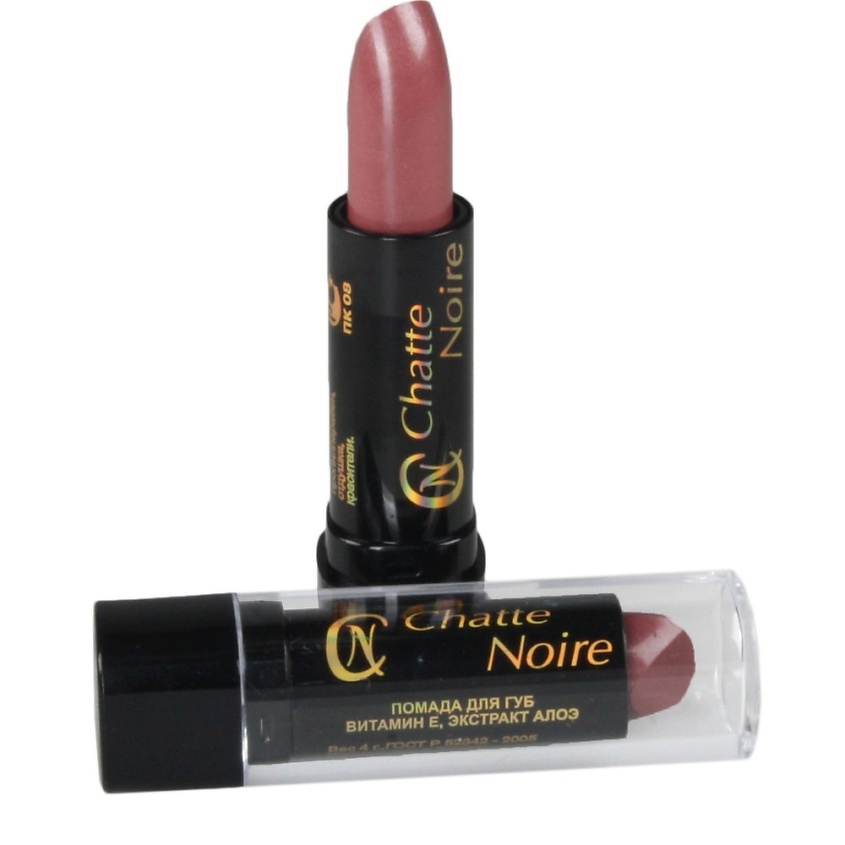 Изображение товара Помада для губ CHATTE NOIRE светлый сиренево-бежевый перламутр  К1.14