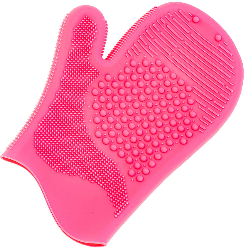 Изображение товара Мочалка массажная Варежка TEDDOS W-12 для тела и лица мягкая силиконовая