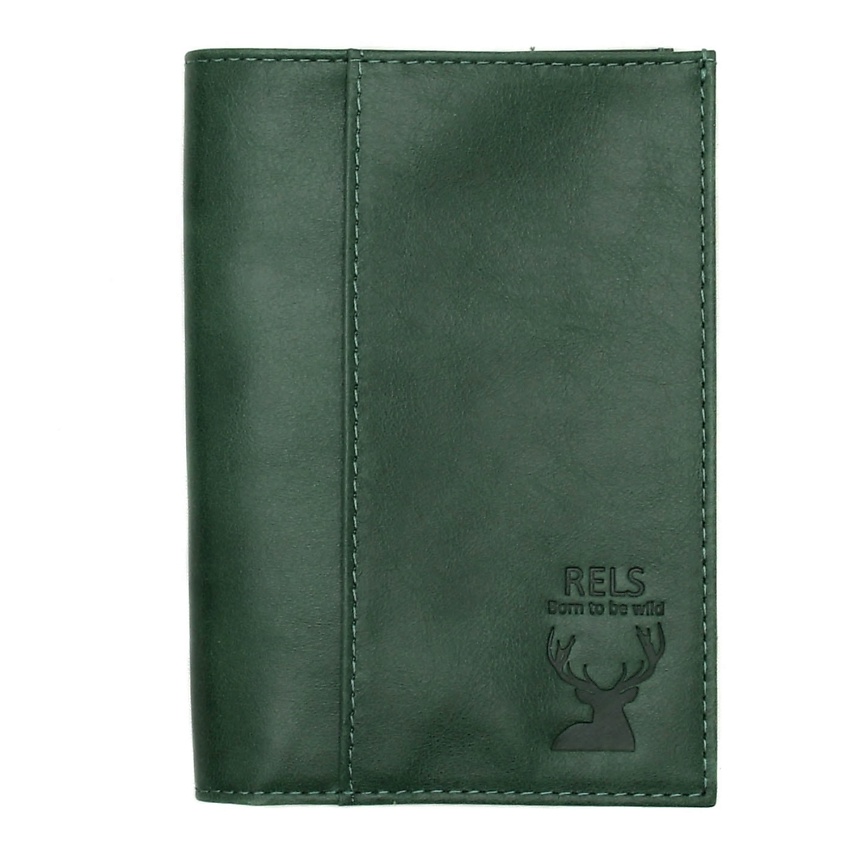 Изображение товара Обложка на паспорт RELS Mall Wild из натуральной кожи для женщин
