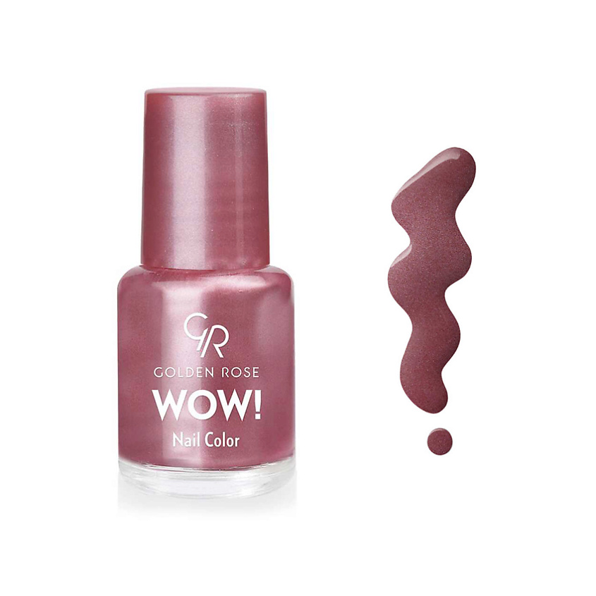 Изображение товара Golden Rose WOW! Nail Color Clear, No26 - прозрачный лак для ногтей для выразительного глянца