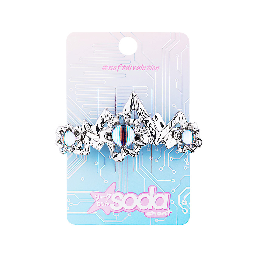 Изображение товара SODA Chan Заколка Purple Crystal #softdivalution, 1 шт.