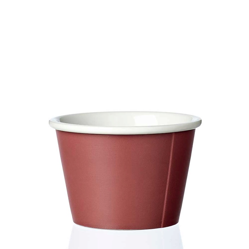 Изображение товара Стакан Christina VIVA SCANDINAVIA 100мл бордовый фарфор минимализм