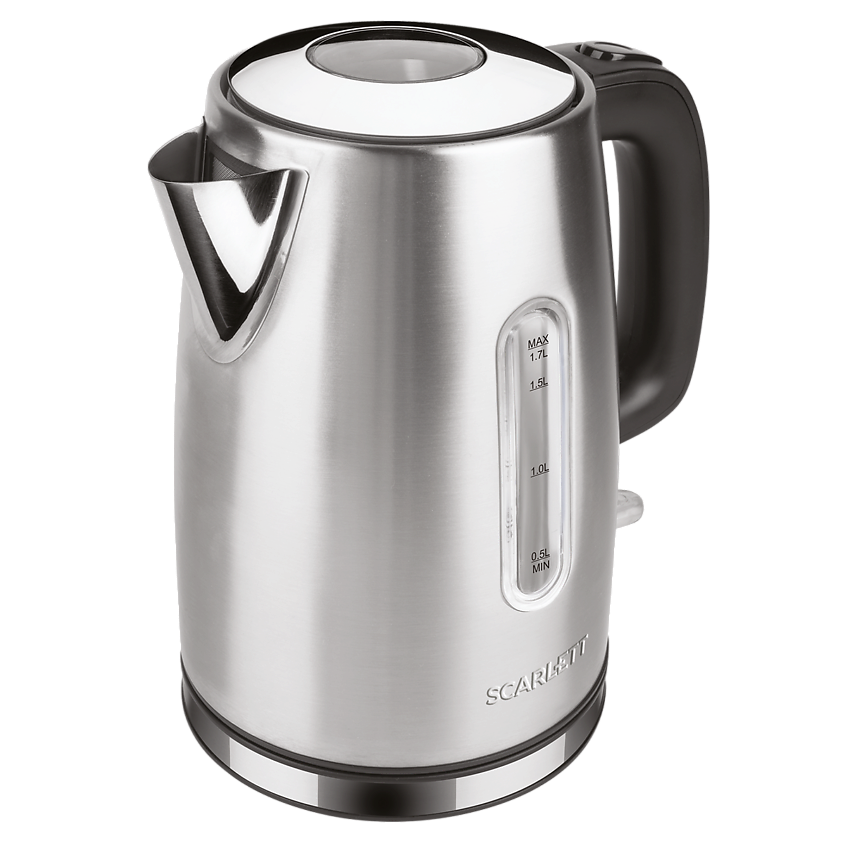 Изображение товара Электрический чайник SCARLETT SC-EK21S68 1,7л нержавейка серебристый