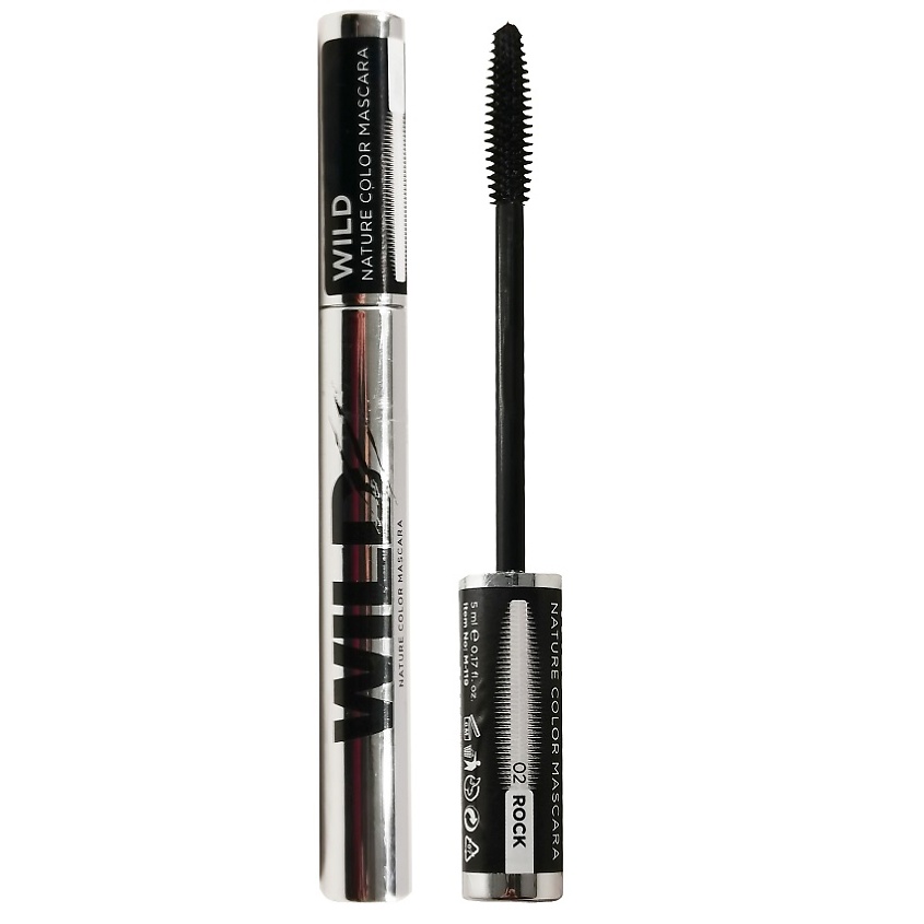 Изображение товара PARISA COSMETICS Тушь для ресниц цветная WILD NATURE, 02 Серый